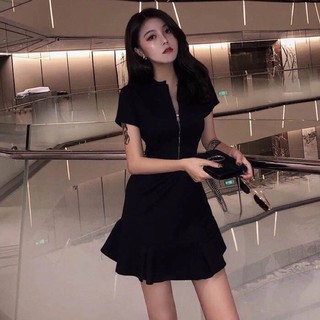 Váy thun chữ A