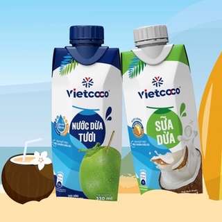 Nước Dừa  - Sữa Dừa Nguyên Chât Vietcoco - 330ml