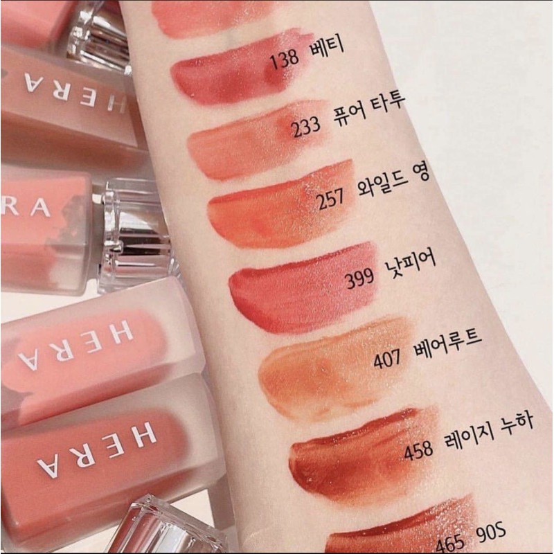 [Chính Hãng] Son Hera Sensual Fresh Nude Tint 2021