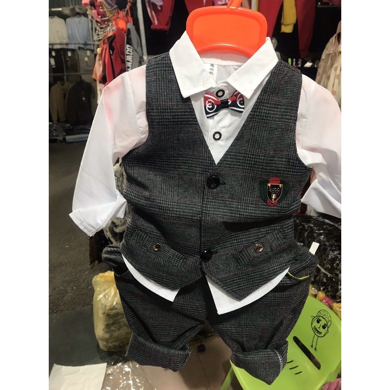 Bộ công tử cao cấp cho bé trai 8-16kg