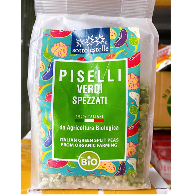 Đậu hà lan xanh hữu cơ 400g