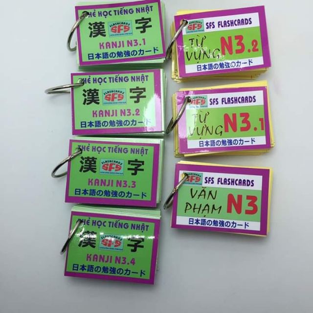 Thẻ học tiếng nhật N3