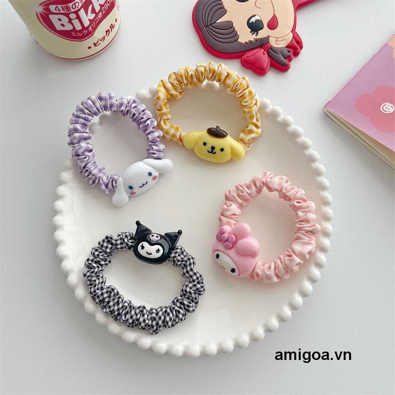 ✨✨Dây Buộc Tóc Cao Su Họa Tiết Hoạt Hình Đơn Giản Phong Cách Hàn Quốc