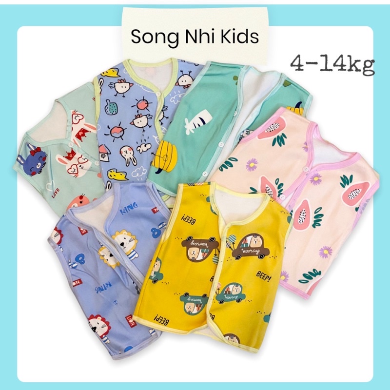 ÁO GILE SƠ SINH THU ĐÔNG 4-14KG CHO BÉ TRAI & GÁI