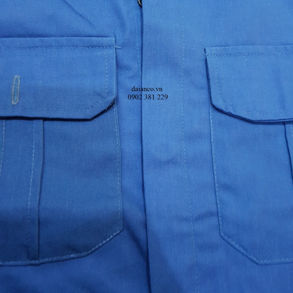 Quần áo kỹ sư, quần áo công nhân vải Pangrim Hàn Quốc DA04