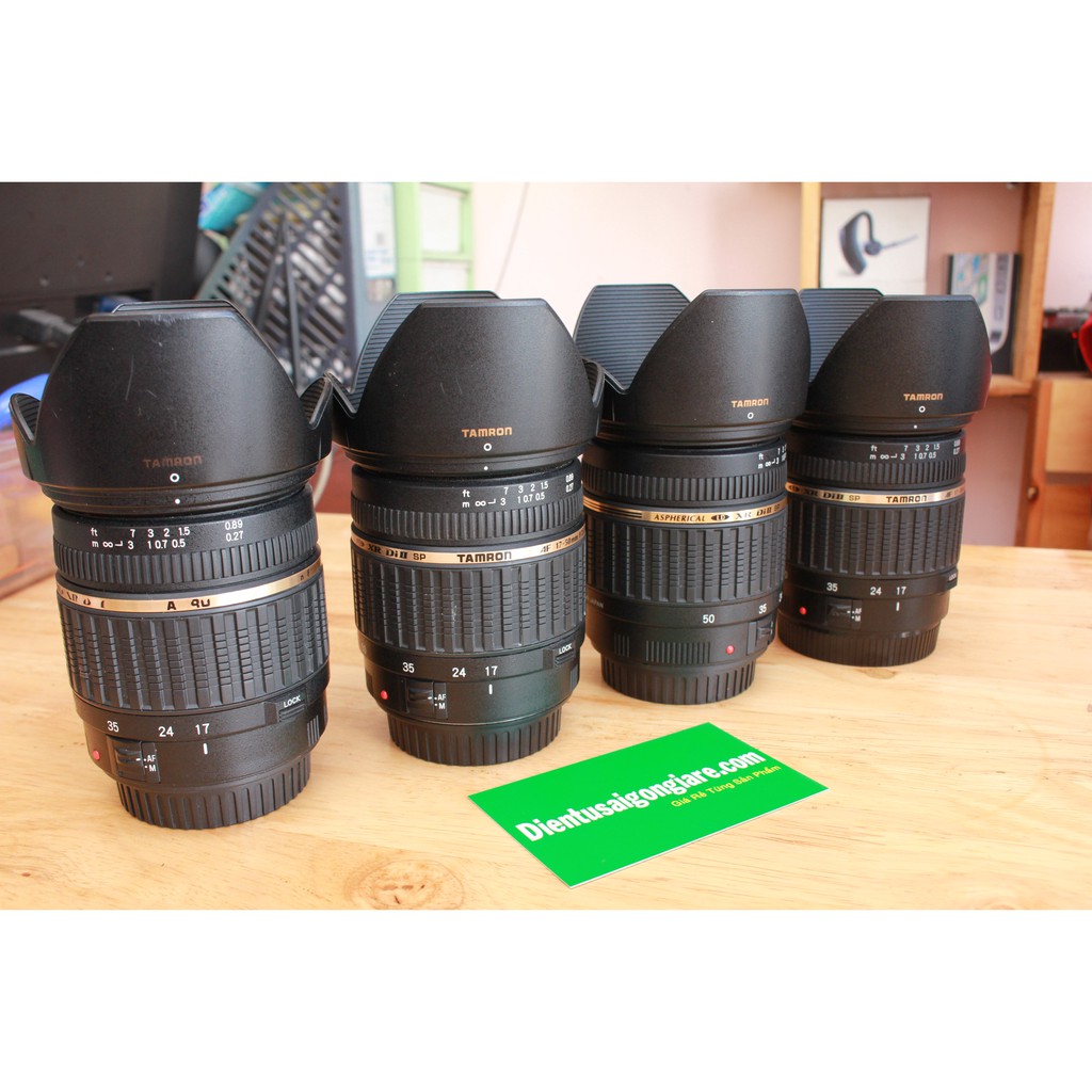 Lens Tamron 17-50mm f/2.8 non VC for Canon