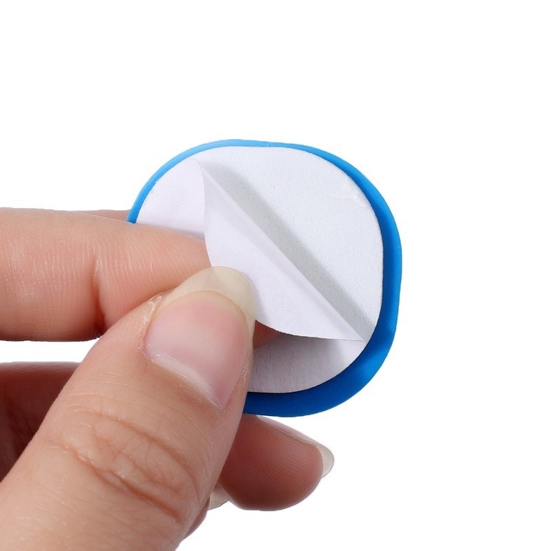 1 Kẹp Giữ Dây Cáp Bằng Silicon Tự Dính Chống Thấm Nước Màu Sắc Ngẫu Nhiên