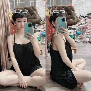 SÉT BỘ LỤA DẬP LY 2 DÂY HÓT HÒN HỌT Ạ