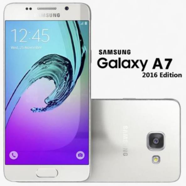 [Mã 229ELSALE hoàn 7% đơn 300K] [CHÍNH HÃNG] điện SAMSUNG GALAXY A7 2016 ram 3G/16G mới keng, chơi Game mượt