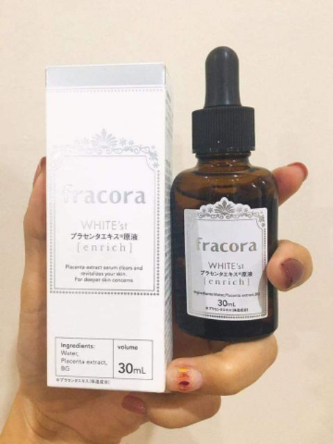 serum fracora trắng enrich 30ml