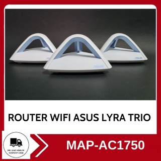 Bộ phát wifi mesh asus lyra trio map-ac1750 băng tần kép- chuẩn ac1750 mesh wifi system– hệ thống ghép nối wifi mesh
