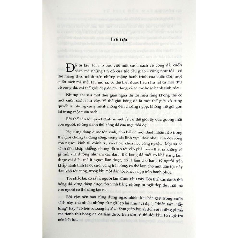 Sách Từ Pele Đến Maradona - Một Cuốn Cẩm Nang Về Bóng Đá Thế Giới - THBooks