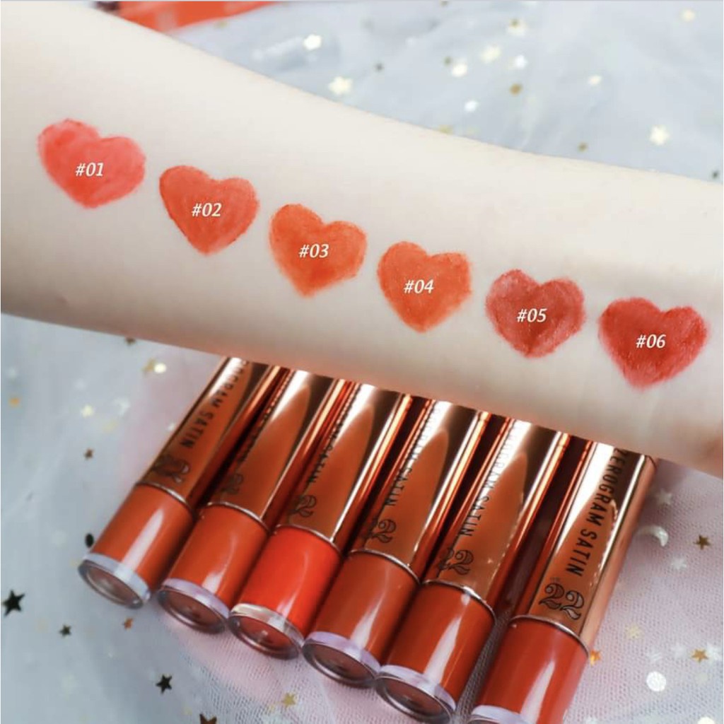Son kem lì CHOSUNGAH VER 22 ZEROGRAM SATIN VELVET LIP TINT
