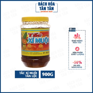 Tắc xí muội hiệu Tấn Lộc chính hãng, hũ 900g