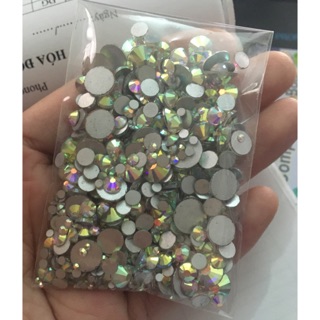 Đá 7 màu mix nhiều size