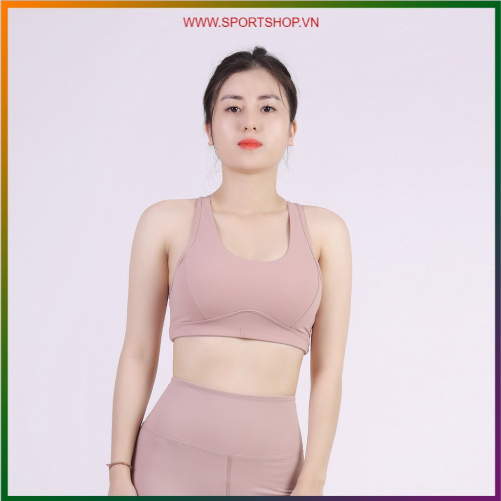 Áo bra nữ LULULEMON MS17, bra thể thao cao cấp dành cho chạy bộ, Gym, Yoga... siêu nâng đỡ vòng 1 thoải mái vận động