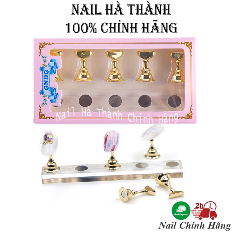 Đế gắn móng giả, đế nam châm gắn móng Jeliva Chính Hãng Dụng cụ làm nail giá rẻ