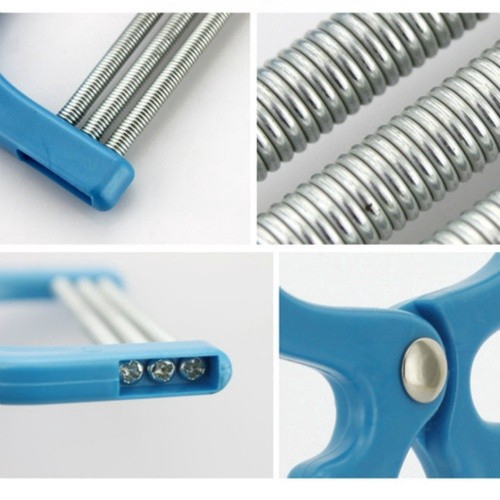 [Hàng mới về] Con lăn cầm tay loại bỏ lông mặt làm đẹp an toàn dành cho nữ