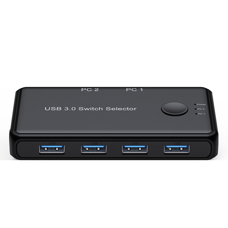 Công Tắc Chuyển Đổi USB3 0 KVM 2 Trong 4 Sang 4 Ổ Đĩa USB Hỗ Trợ Windows10 5 Cho Máy Tính
