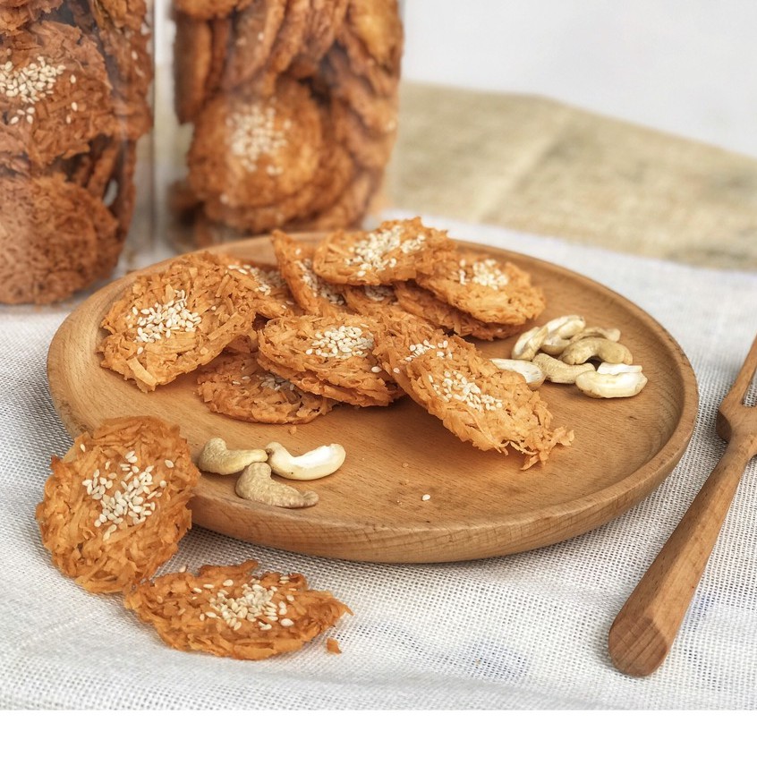 [FREE SHIP] Bánh quy dừa 200gr - Bánh ăn kiêng, giảm cân, ăn vặt theo chế độ Keto | BigBuy360 - bigbuy360.vn