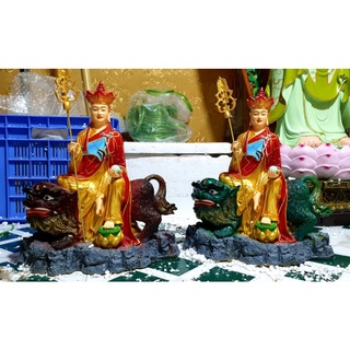 Tượng Địa Tạng ngồi lân 40cm