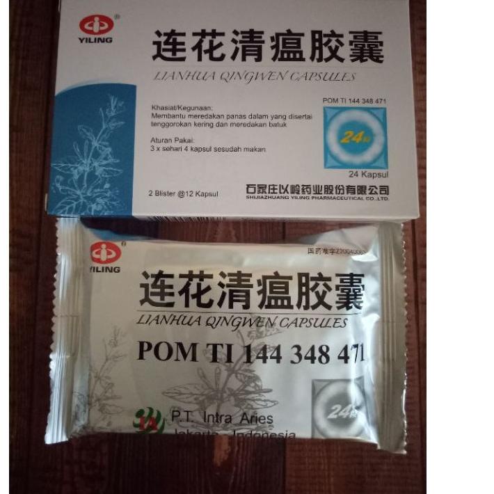 Sản Phẩm Tốt Nhất Lianhua Qingwen Capsules Original / BPOM, Lq1.