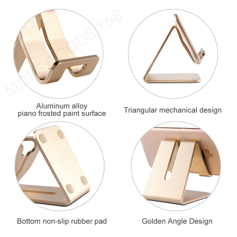 Giá Đỡ Điện Thoại Và Máy Tính Bảng Bằng Hợp Kim Nhôm Bốn Màu