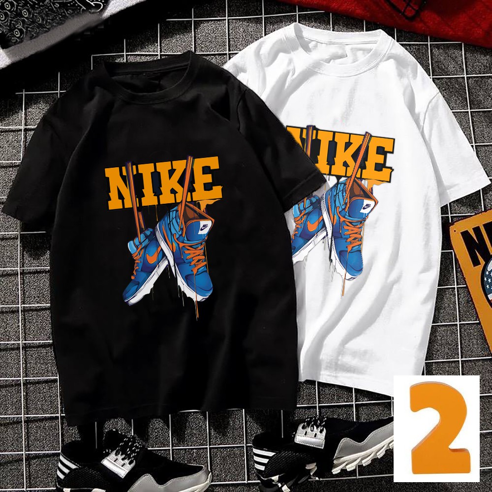 Áo thun unisex nam nữ chất cotton siêu mềm in NF | BigBuy360 - bigbuy360.vn