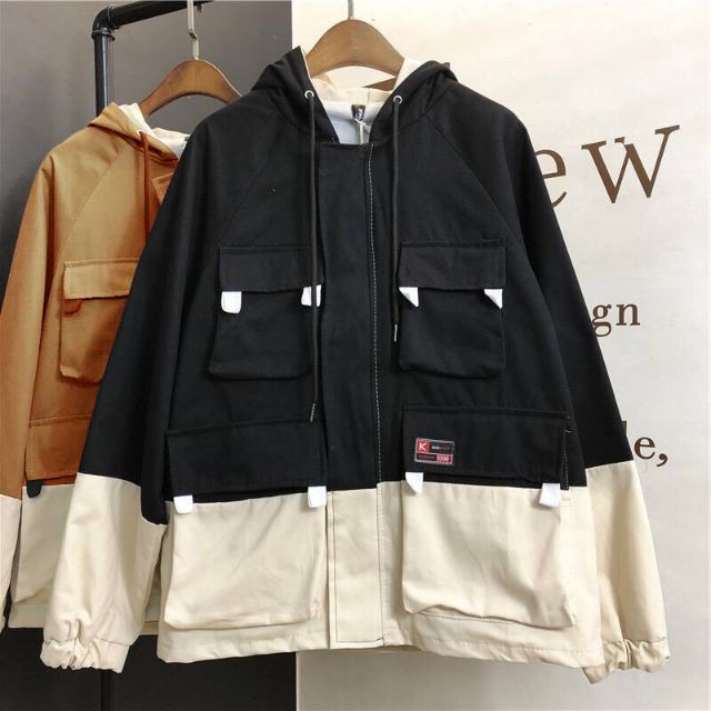 Áo khoác kaki túi hộp form rộng, KÈM HÌNH THẬT - KA22 - MUA NGAY