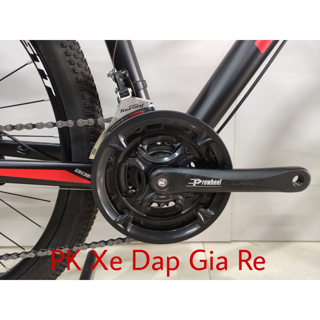 Xe đạp địa hình BDESTT B-800 bánh 27.5 inch, Khung nhôm 6061 không mối hàn, Bộ đề Shimano 3x8 (24 tốc độ), Xe mới