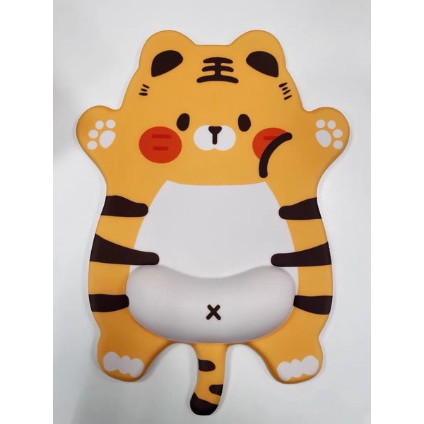 Tấm lót chuột hình hổ siêu cute có đệm đỡ cổ tay Cố Cung chính hãng