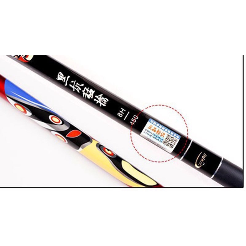 Cần cây tay Quỷ Vương 8H - Tặng nhẫn chống trơn và đọt phụ cao cấp