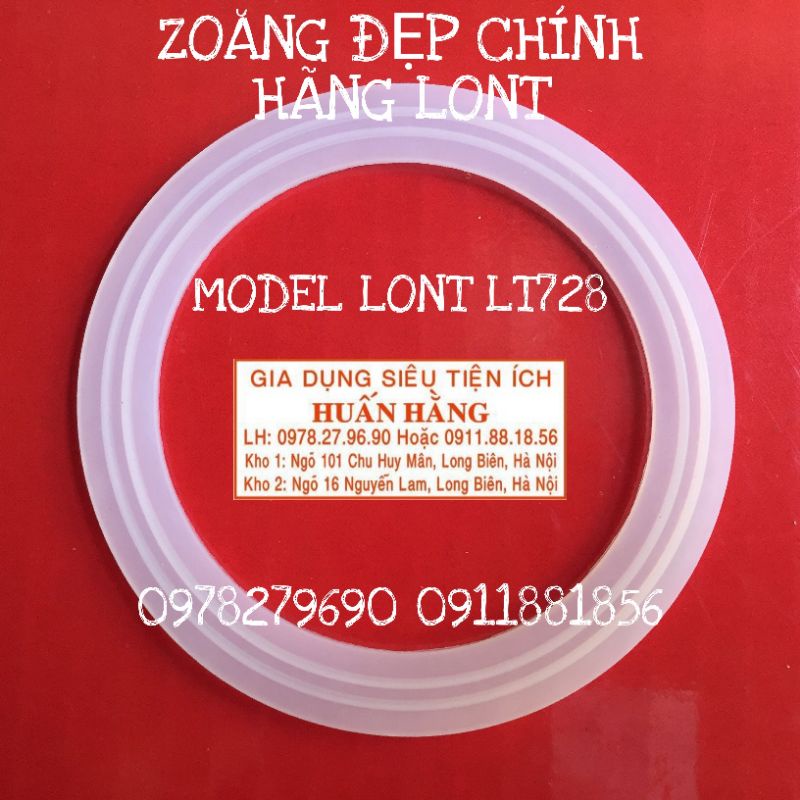 (LINH KIỆN CHÍNH HÃNG LONT) HOA KHẾ DAO XAY, HOA KHẾ ĐỘNG CƠ, ZOĂNG CAO SU CHO DAO XAY MÁY XAY SINH TỐ LONT LT728