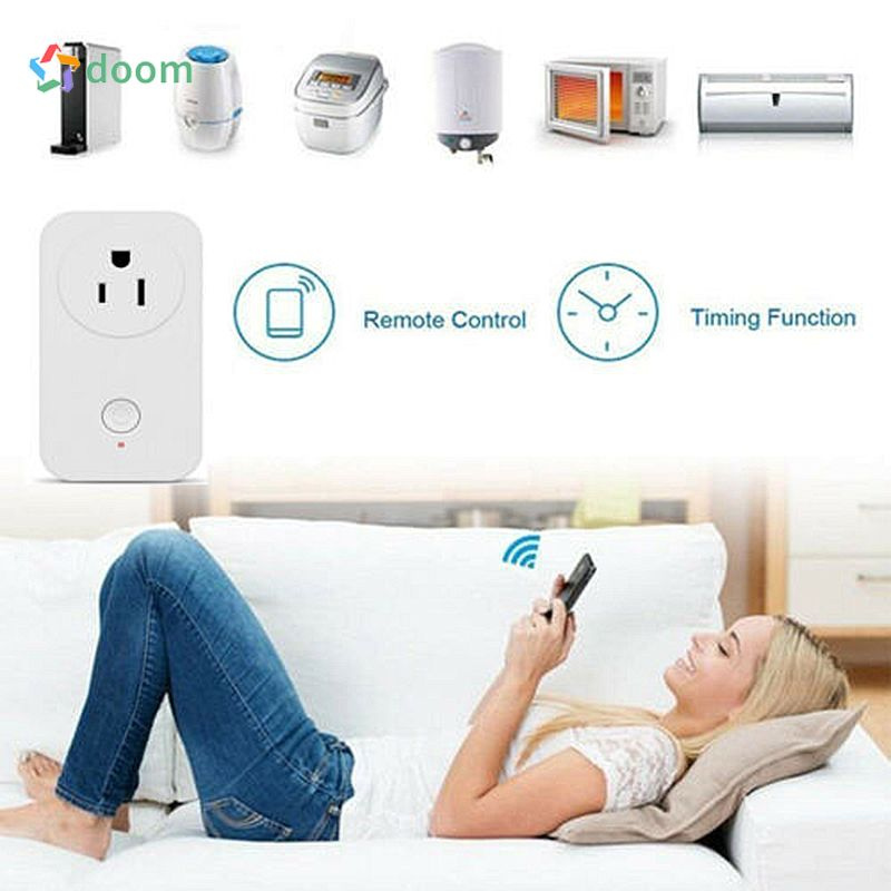 Ổ Cắm Thông Minh Zigbee 3.0 2500w Điều Khiển Từ Xa