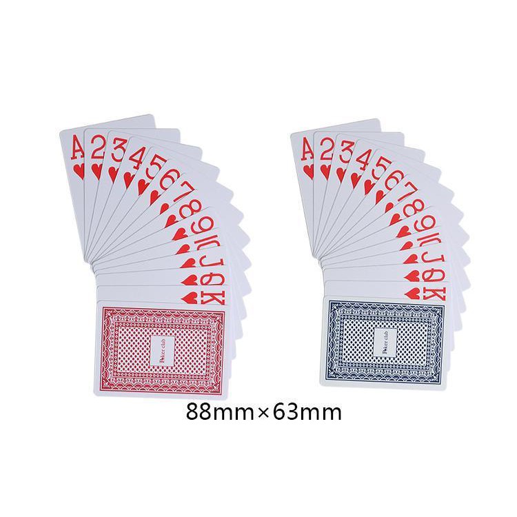 Bộ bài tây nhựa Poker club bền đẹp chống nước 100% Plastic BN 13