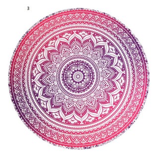 Khăn tắm dạng tròn họa tiết Boho