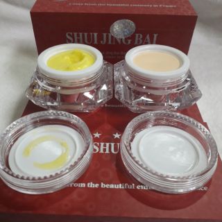 Sỉ 10 bộ kem làm sạch nám, tàn nhang, dưỡng trắng da thủy tinh bạch Shui Jing Bai