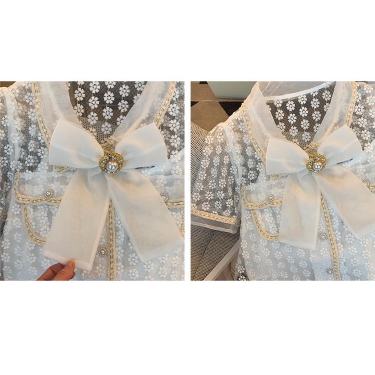 Xiaoxiangfeng suit female summer 2022 new socialite temperament high feeling small dress two-piece set of foreign style