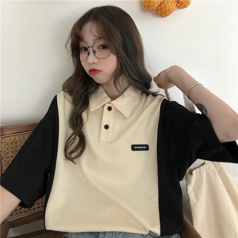 Áo Polo Nam Nữ, Áo Phông Unisex Freesize 40kg - 55kg | BigBuy360 - bigbuy360.vn