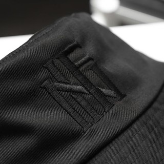 Nón Bucket INF Đen Logo Thêu 