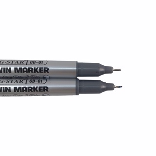 Bút Lông Dầu 2 Đầu Mini Gstar CD-01 (Xanh / Đỏ / Đen)