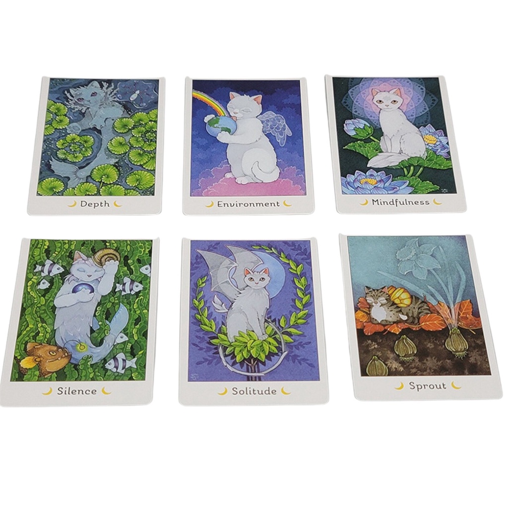 Bộ Bài Affirmations Of The Fairy Cats O5