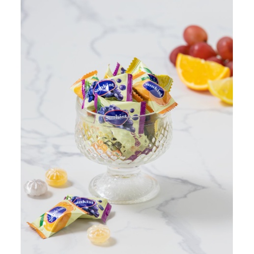 [Haitai] Kẹo sunkist hoa quả 125G - [해태] 썬키스트캔디 125G