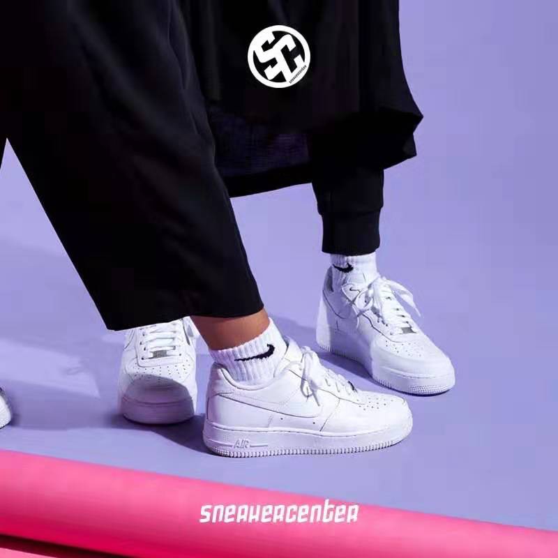 [shop sale] [ hàng cao cấp ] Giày Nike Air Force 1 All White hàng CHÍNH HÃNG 100% [ mẫu đẹp ]