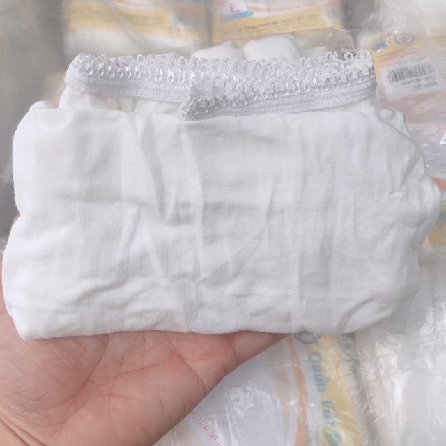 Set 5 Quần lót giấy vải cotton 100% mềm mịn cao cấp Nature giặt lại được 100 lần