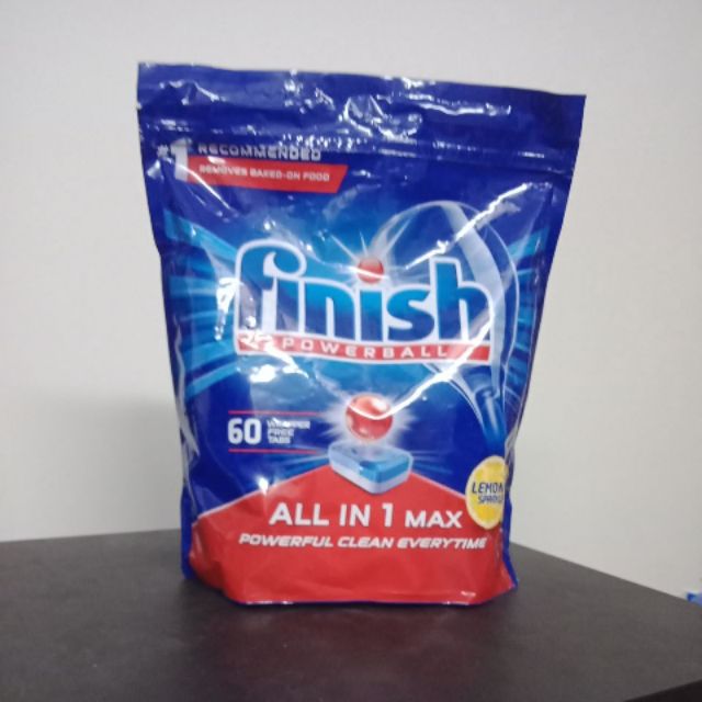 Viên rửa chén finish allin1 max