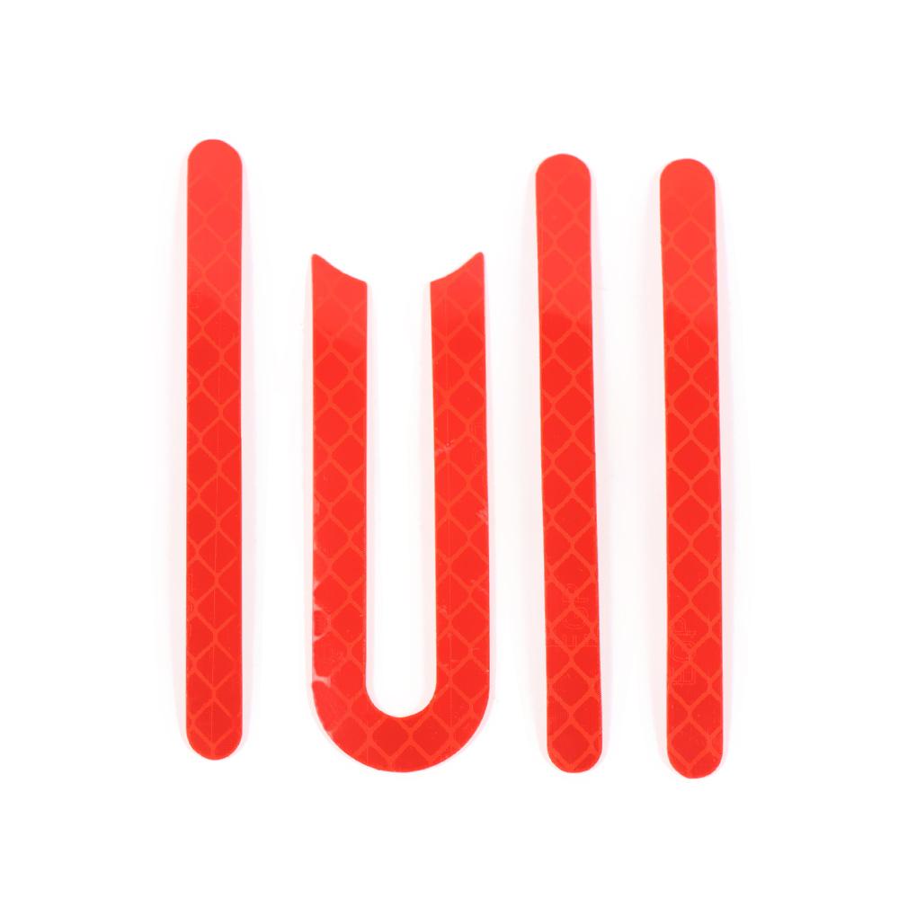 MUVAKO 1 Bộ Miếng Dán Viền Bánh Xe Trước / Sau Xe Scooter Điện Xiaomi Mijia M365