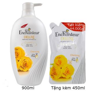 Sữa tắm Enchanteur 900g tặng túi sữa tắm 450g