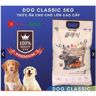 Thức ăn cho chó hạt DOG CLASSIC túi 5kg dành cho mọi lứa tuổi