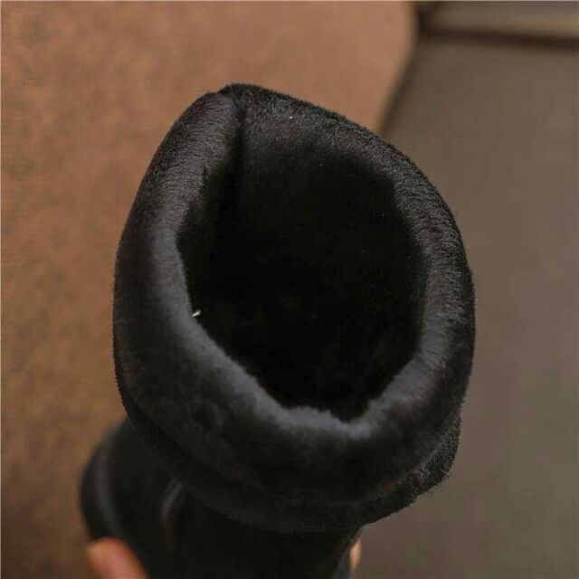 Bôt cao cổ lót lông cho bé.